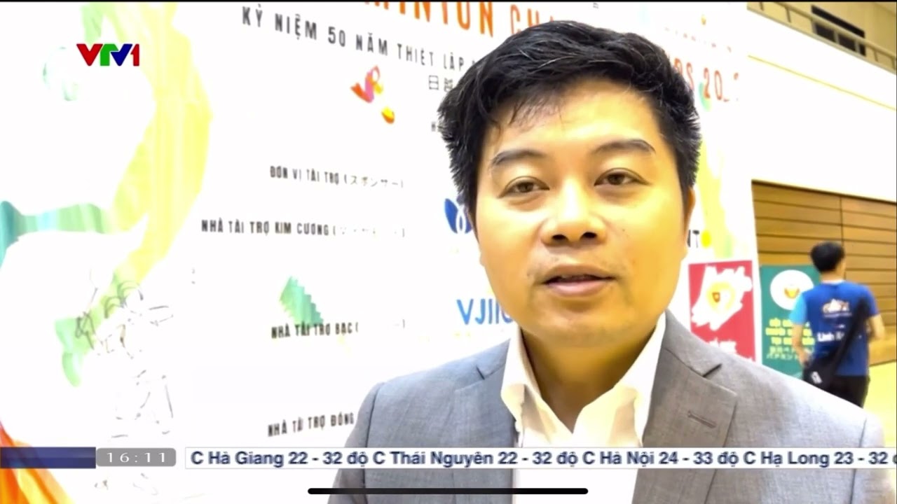 Thời sự VTV1 đưa tin “Giải cầu lông toàn quốc người Việt tại Nhật – BAVIJ