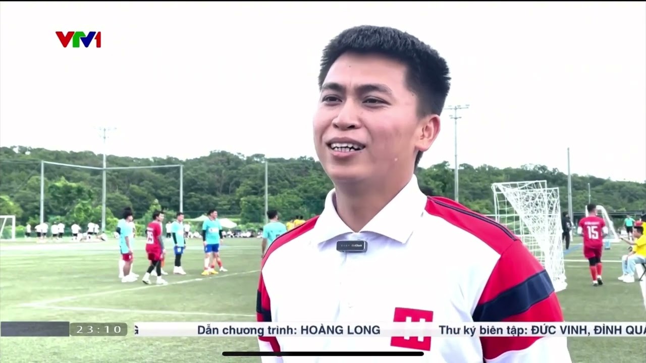 VTV1 đưa tin giải bóng đá Favija Kansai Cup 2024