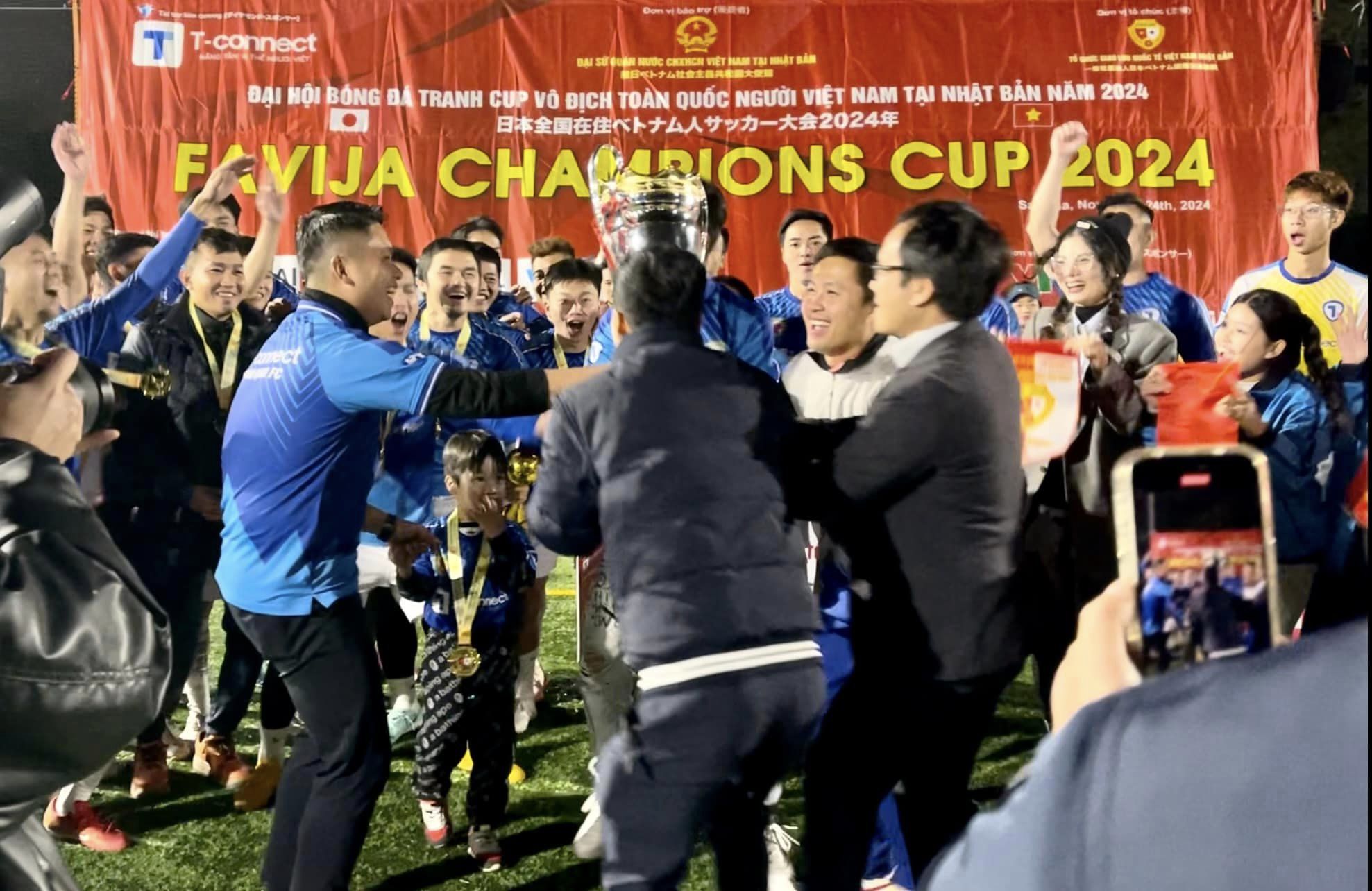 Kết quả chung cuộc “Đại hội bóng đá tranh cup vô địch toàn quốc người Việt tại Nhật – FAVIJA CHAMPIONS CUP 2024”
