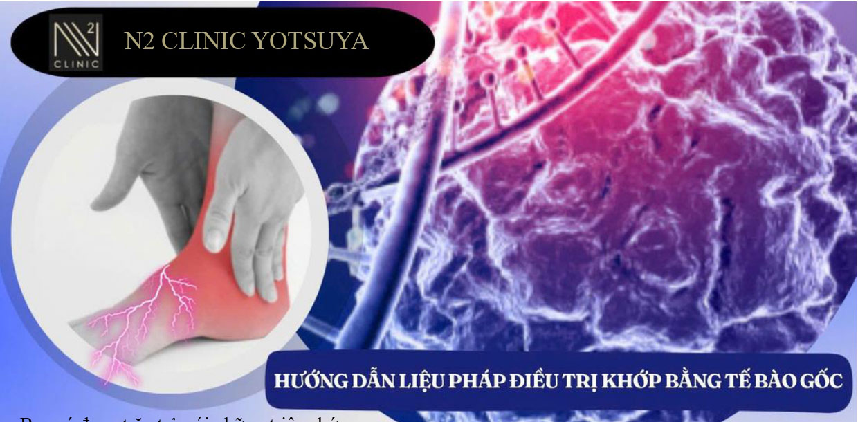Liệu pháp điều trị Khớp bằng Tế bào gốc tại N2 Clinic Yotsuya