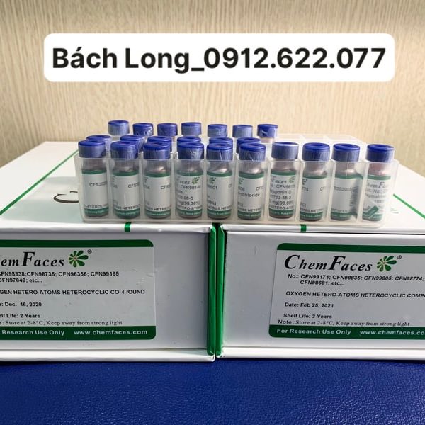 Chất chuẩn dược liệu ChemFaces Trung Quốc điểm 10 về chất lượng