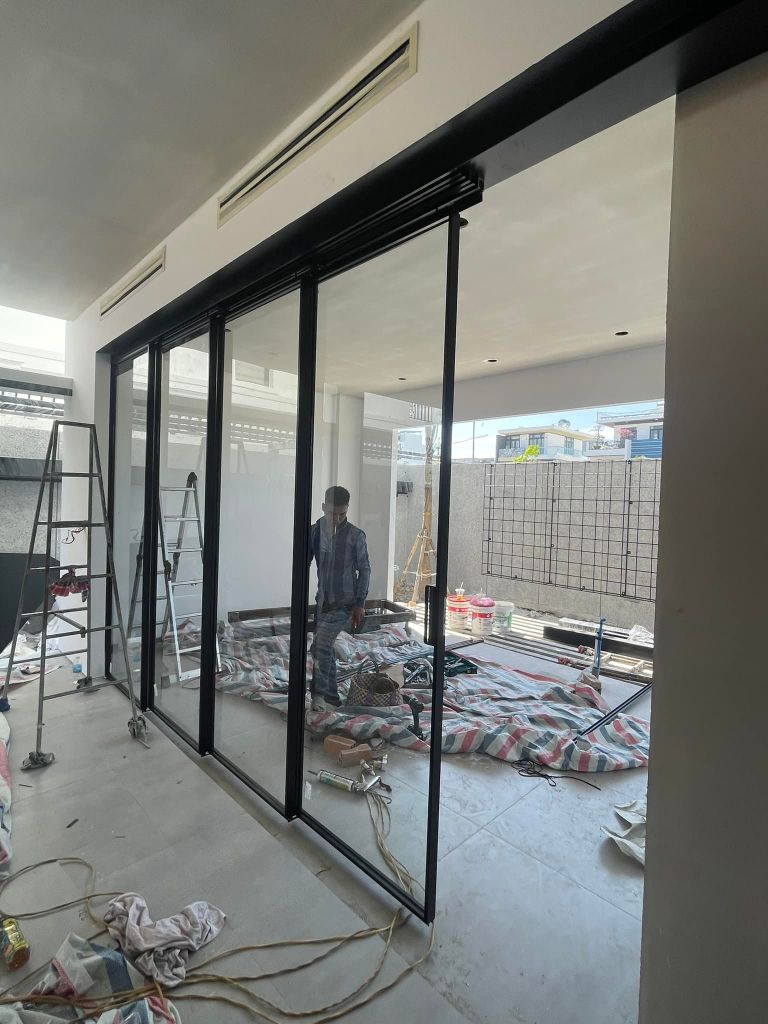 mẫu thiết kế cửa nhôm hệ Slim đẹp nhất