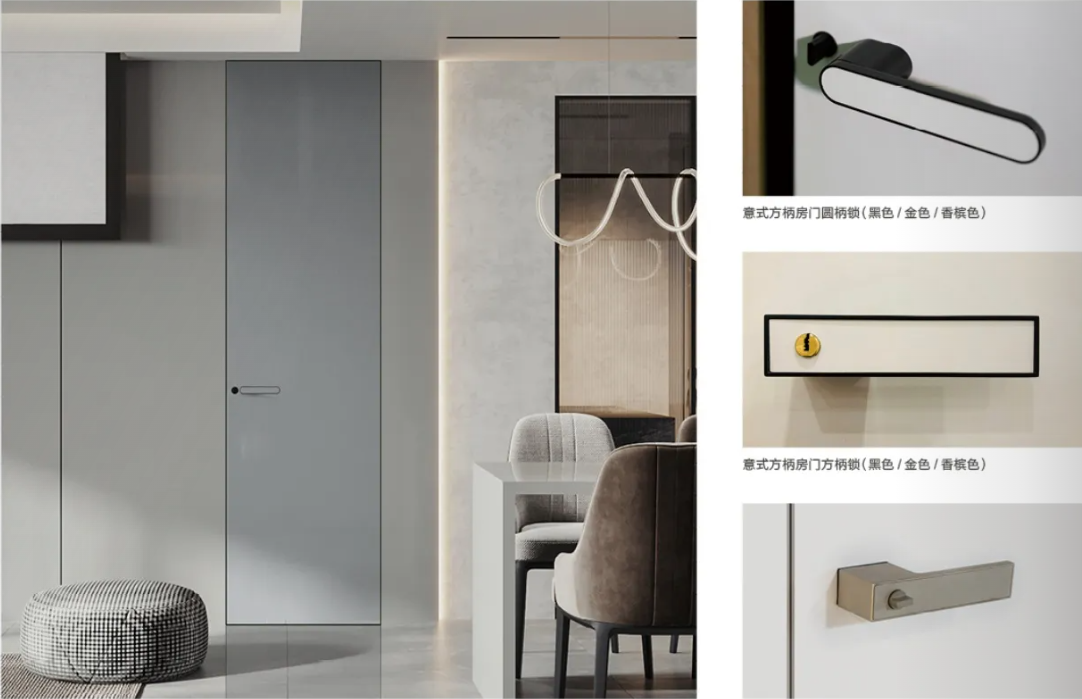 Tận hưởng không gian sống độc đáo với cửa giấu khuôn